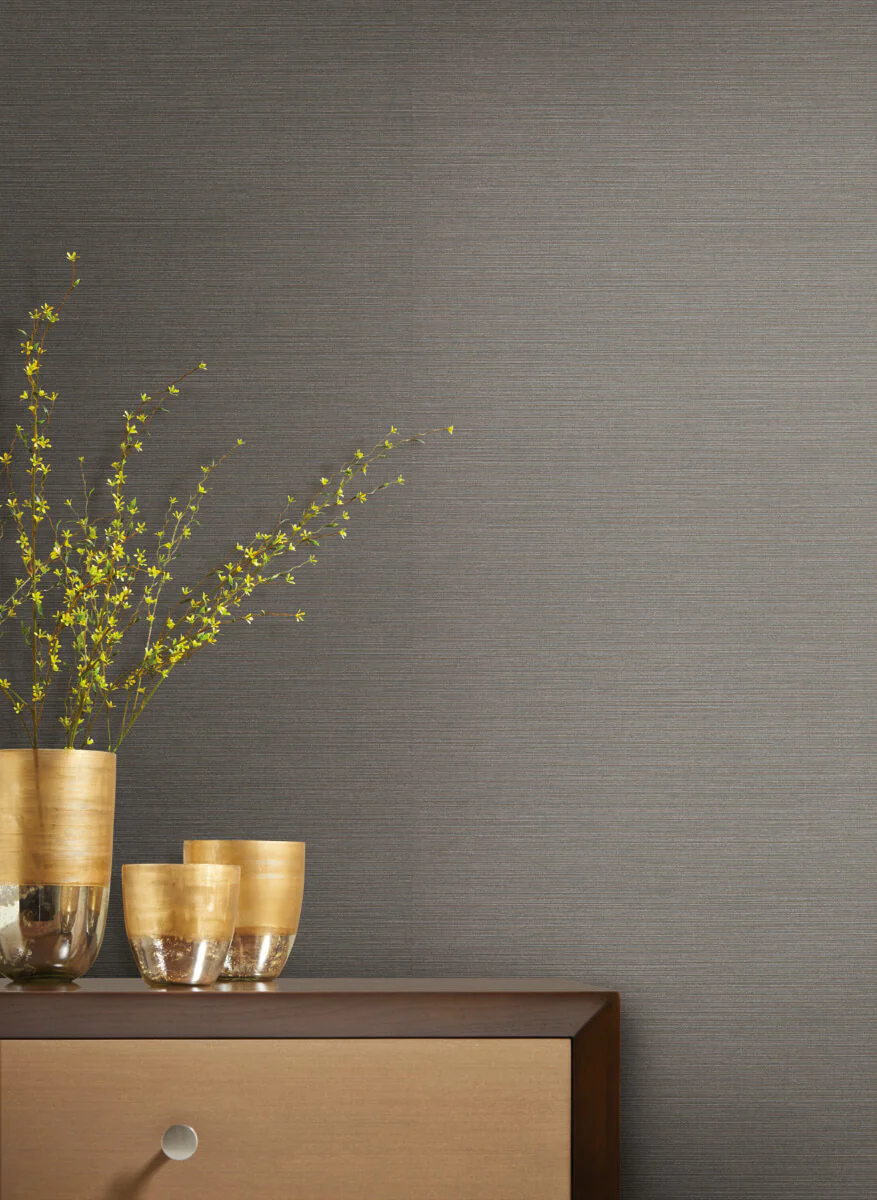 Antonina Vella Dazzling Dimensions Shining Sisal Wallpaper - Glint - Image 3