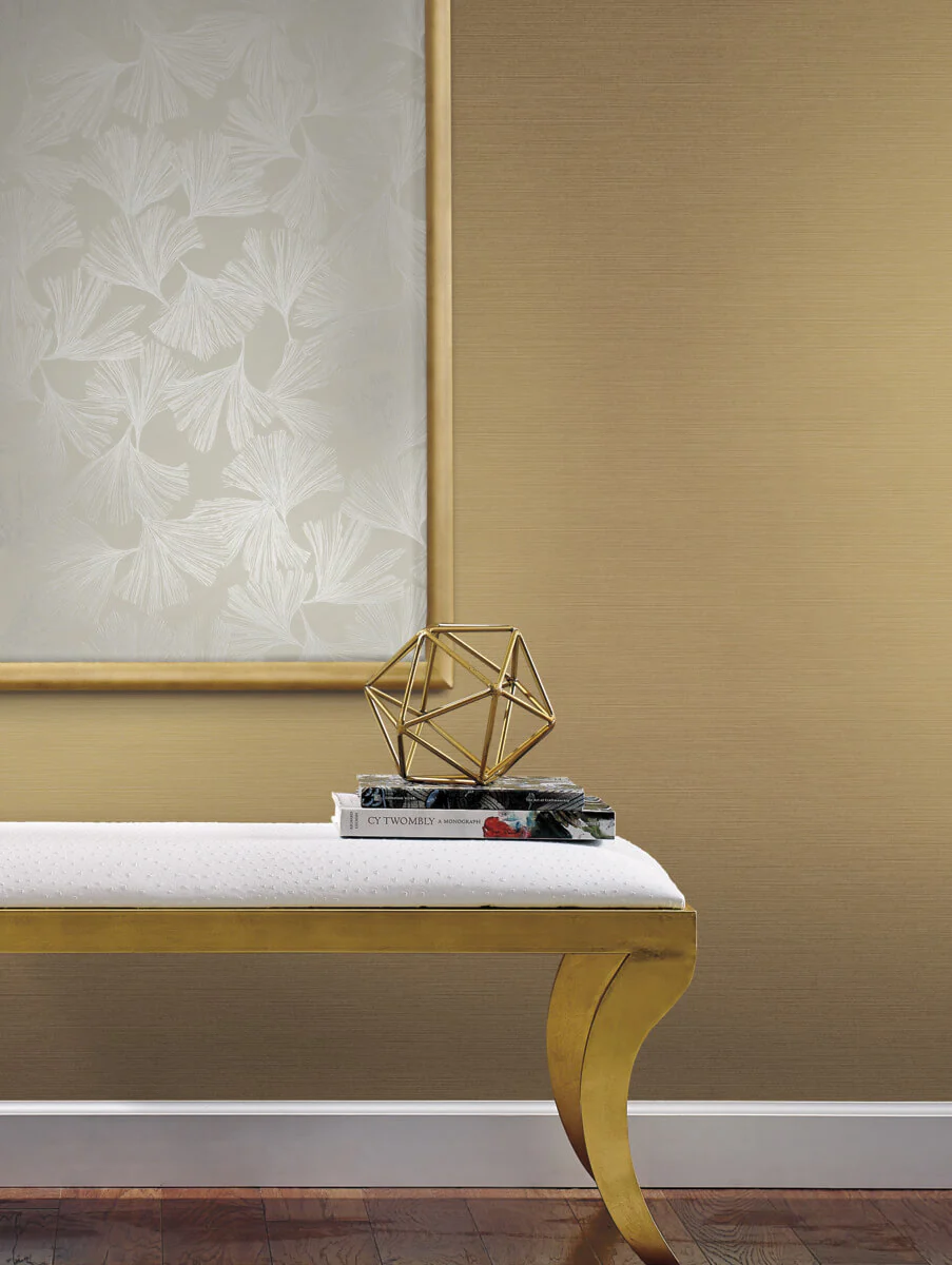Antonina Vella Dazzling Dimensions Ginkgo Toss Wallpaper - Glint - Image 3