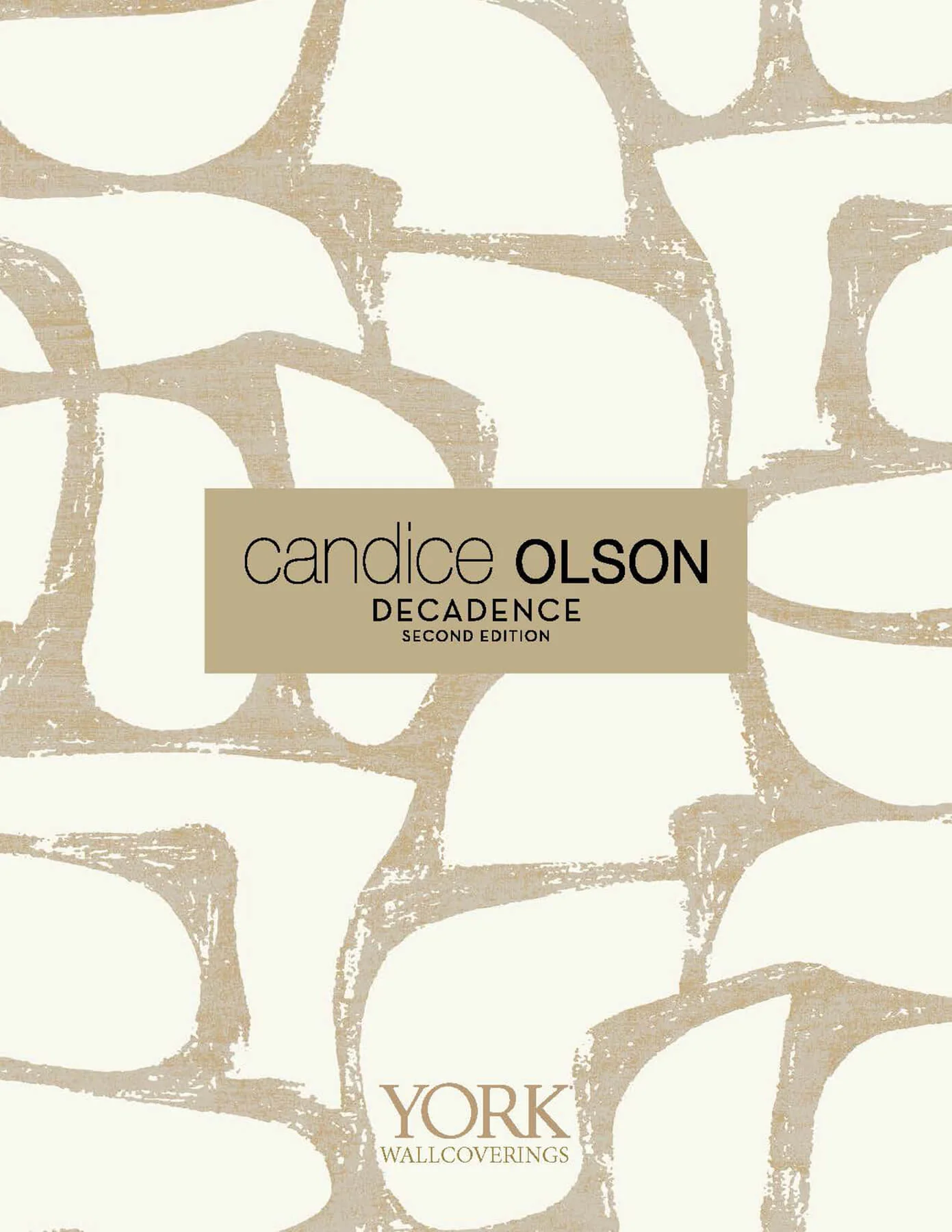 Candice Olson Decadence Flowing Wallpaper - White - Image 7