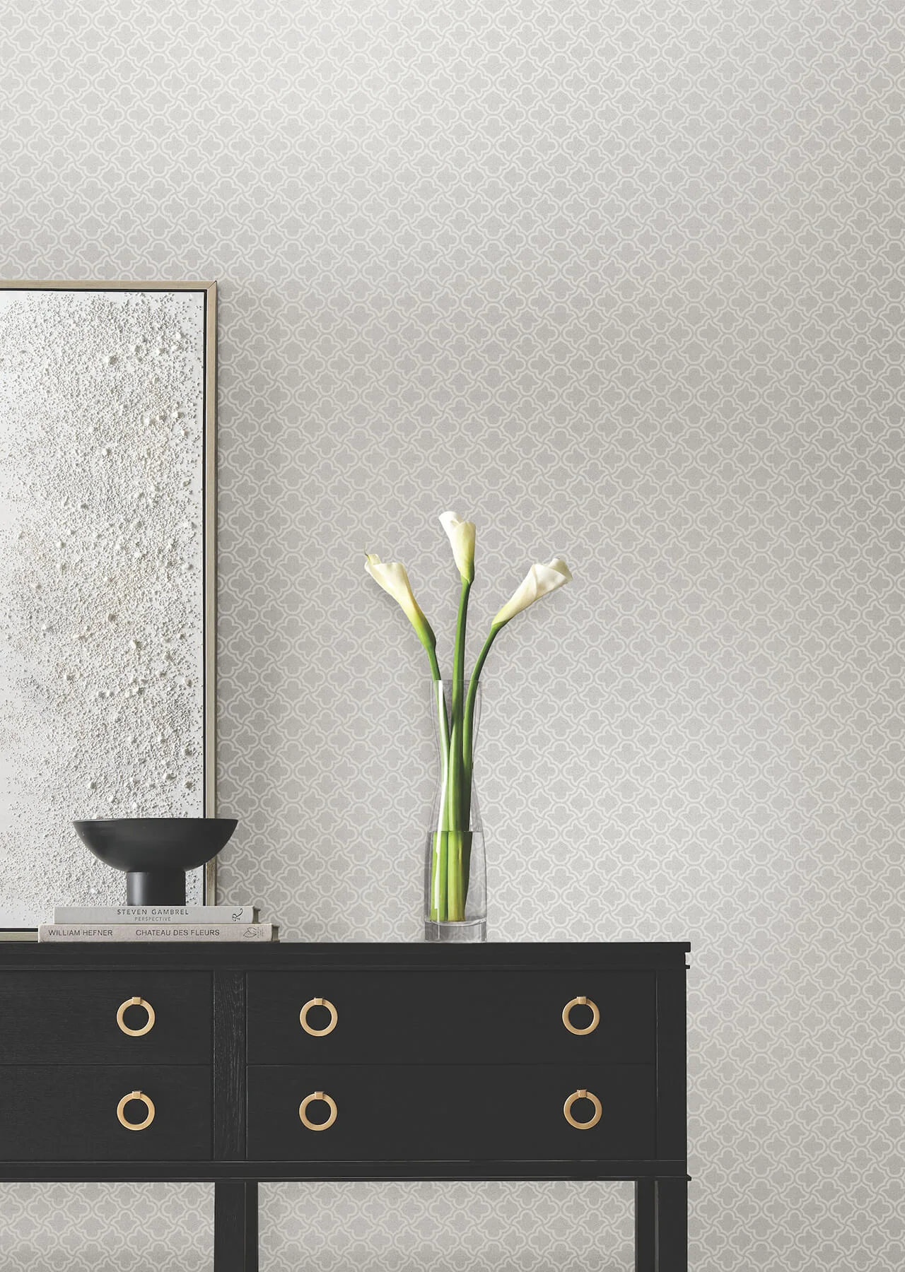 Candice Olson Decadence Uptown Glam Wallpaper - White - Image 3