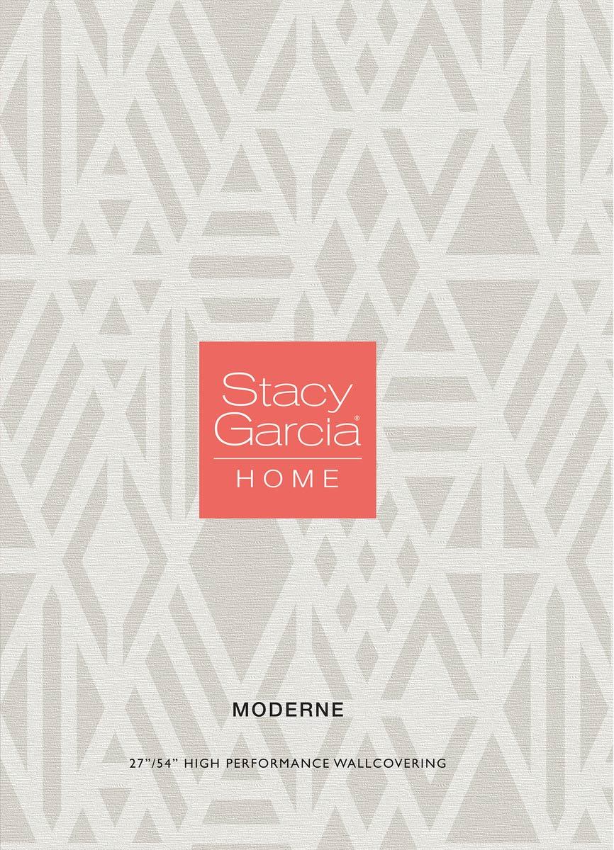 Stacy Garcia Moderne Convergence Wallpaper - Gray - Image 3